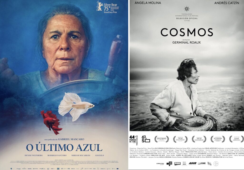 “O ULTIMO AZUL” Y “COSMOS” PELÍCULAS DE CINEVINAY ENCABEZAN LAS NOMINACIONES DE LA 68ª EDICIÓN DEL PREMIO ARIEL