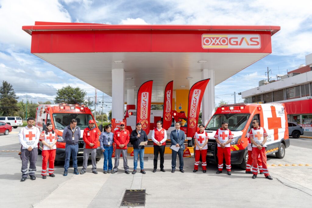 Amplía OXXO GAS su apoyo humanitario mediante distribución de combustible para servicios de emergencia