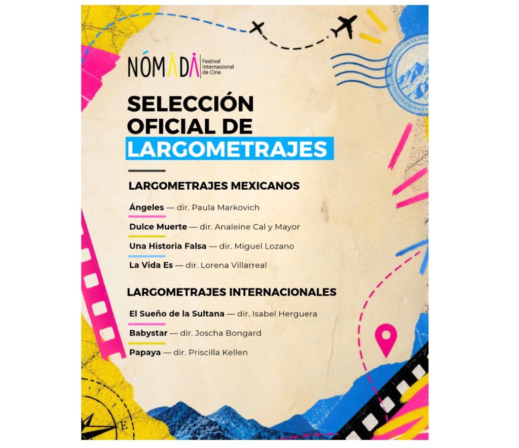 FESTIVAL NÓMADA REVELA LA SELECCIÓN OFICIAL DE SU PRIMERA EDICIÓN