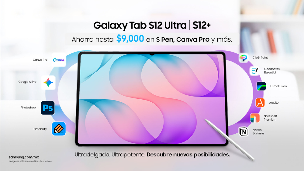 Samsung Galaxy Tab S12, más espacio para crear y más potencia para avanzar