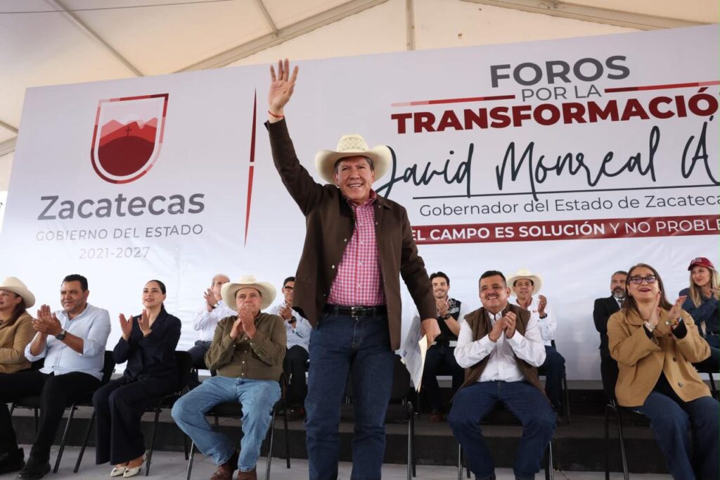 DAVID MONREAL PRESENTA RESULTADOS Y NUEVAS OBRAS PARA LA REGIÓN DE RÍO GRANDE ANTE MÁS DE 6 MIL ASISTENTES