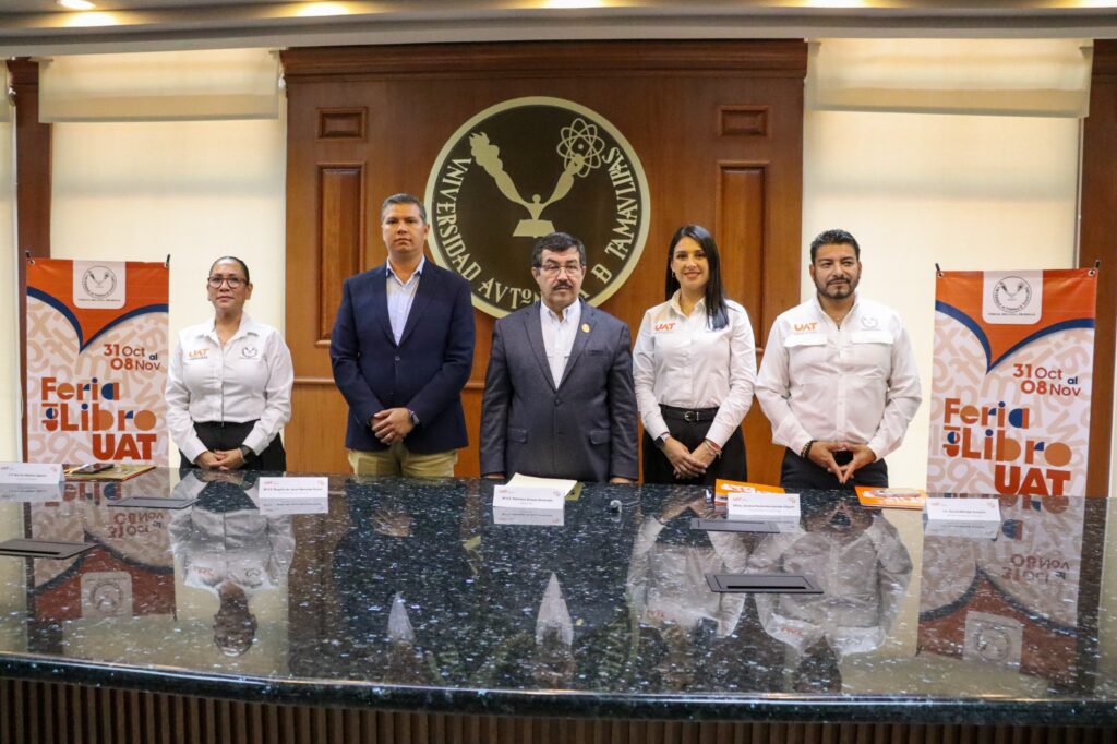 Anuncia el rector Dámaso Anaya el programa oficial de la Feria del Libro UAT 2026