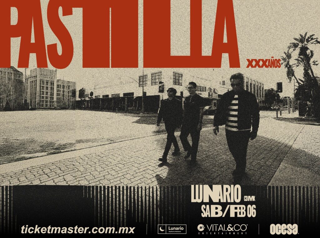 Pastilla celebrará 30 años de rock y resistencia en el Lunario