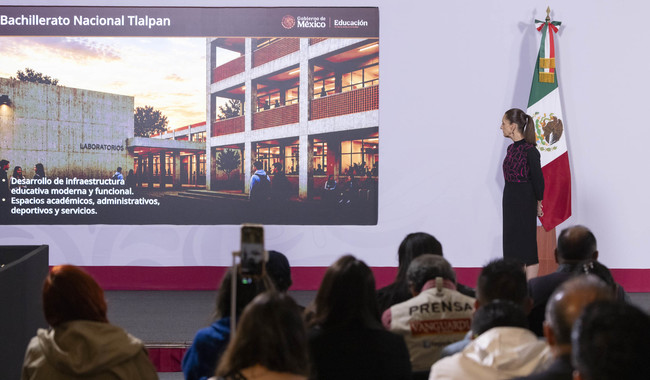 Casa Tlalpan, de un monumento a la corrupción a sede de la UNRC y del Bachillerato Nacional con inversión de 150 mdp: presidenta